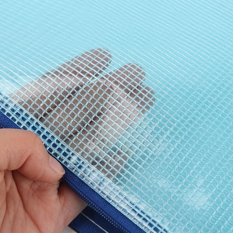 Bilipala Small Zipper Envelope Document Storage Pouch Bag Invoice Holder Organizer for Budget  Check  Pencil  5 Counts - Image 4